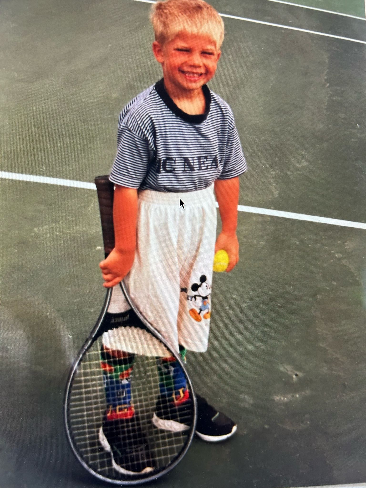 1996 – Modeikone auf dem Platz